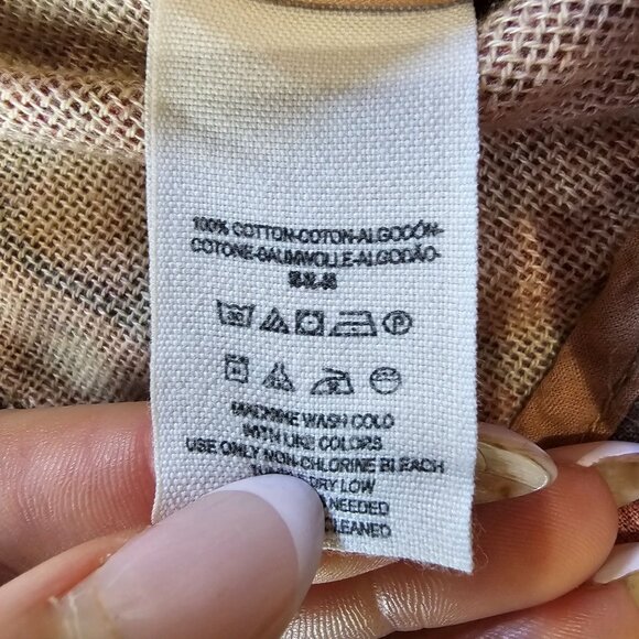 Womens Tie Dye Jacket Blazer Poof Shoulders Button Closure & Pockets  Size 6 - Picture 4 of 11